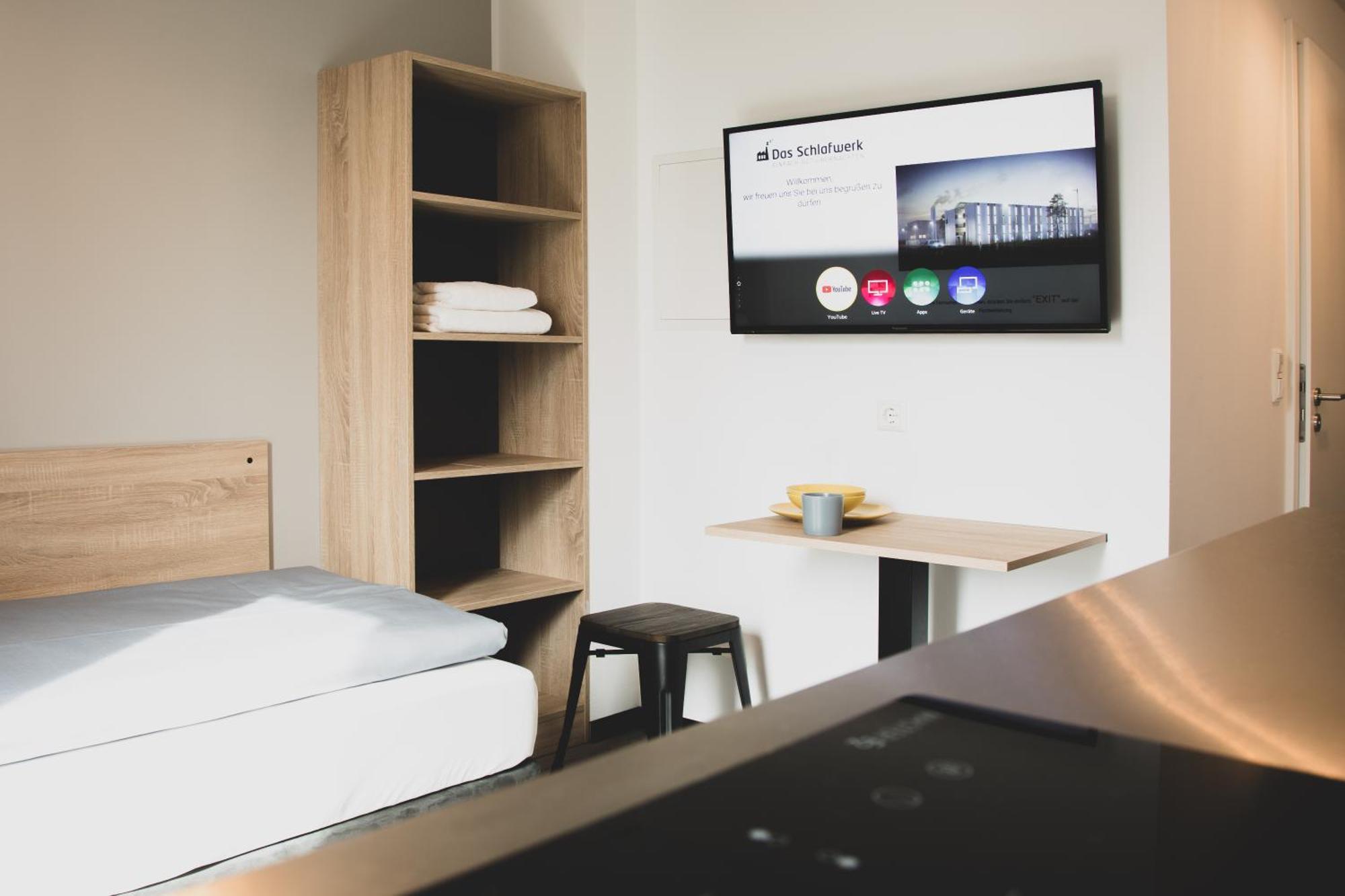 Das Schlafwerk Stuttgart-Nord Volldigitales Hotel-Self-Check In - Keine Rezeption-Lowbudget-Cashless Korntal-Münchingen Εξωτερικό φωτογραφία